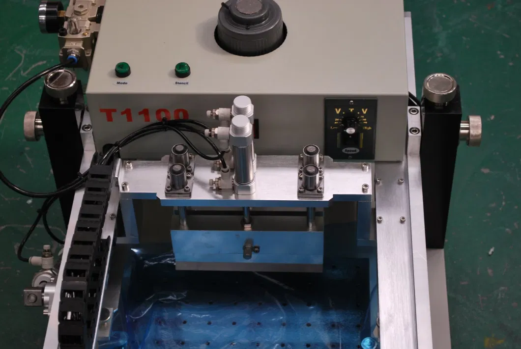 Semi-Automatic SMT Desktop Solder Paste Screen Printer T1100 From China Supplier