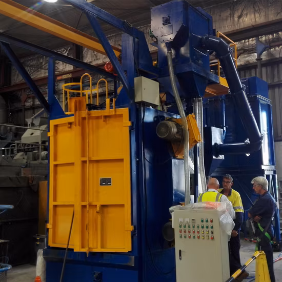 Q3710 金属サビ洗浄用フック式ショットブラスト機